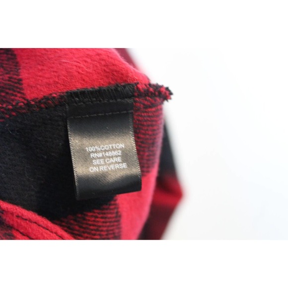 NWT Torrid Sherpa Lined Trucker Buffalo Plaid Jacket Red Plus Size 3 3X H12808 - Picture 13 of 14